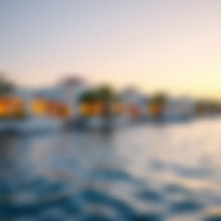 Elegant Waterfront Villas on Palm Jumeirah Luxurious waterfront villas along Palm Jumeirah