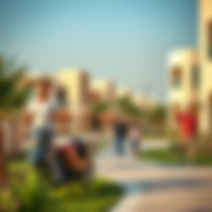 Vibrant Community Life in The Villa Dubai Land Vibrant community life in The Villa Dubai Land