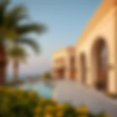 Architectural Elegance of Tiara Residence Stunning view of the Tiara Residence showcasing its architectural elegance