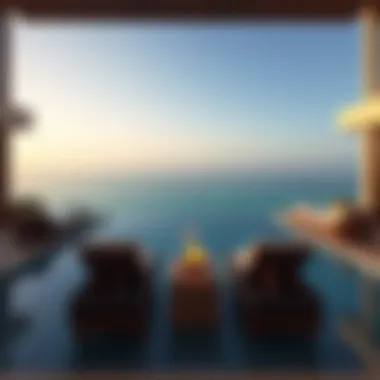 Luxurious Pool Area at Tiara Residence Luxurious pool area with breathtaking ocean views