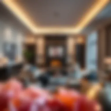 Spacious Living Room in Tiara Residence Spacious living room with modern design and decor