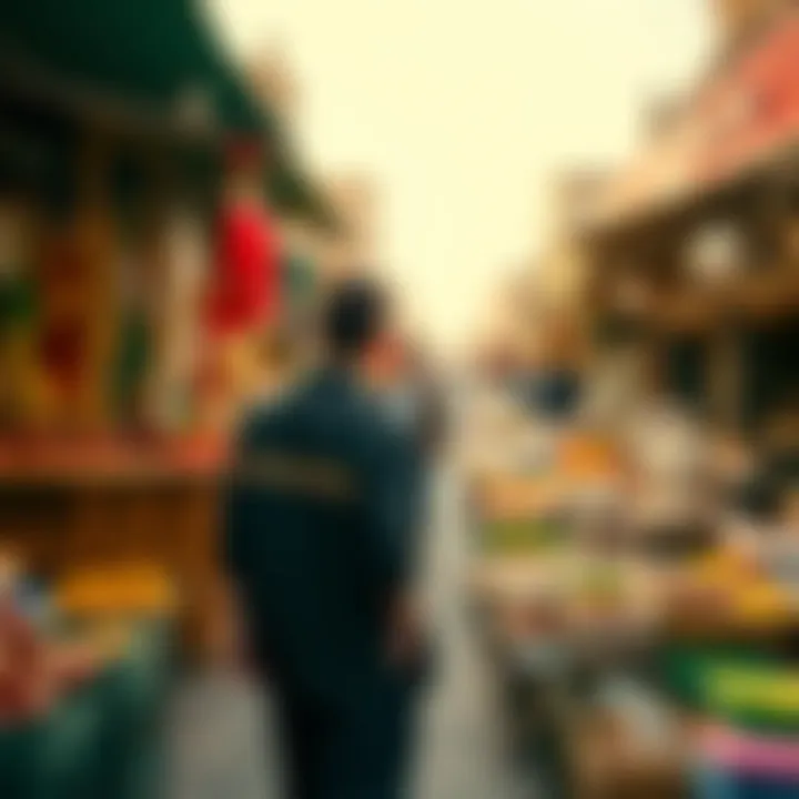 Cultural Market Experience in Umm Suqeim Vibrant local market in Umm Suqeim teeming with unique cultural offerings