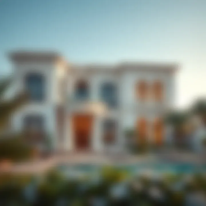 Elegant Villa in Umm Suqeim Luxurious villa showcasing the architectural elegance of Umm Suqeim