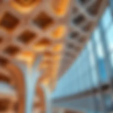 Intricate Architectural Features of X3 Tower Architectural details of X3 Tower
