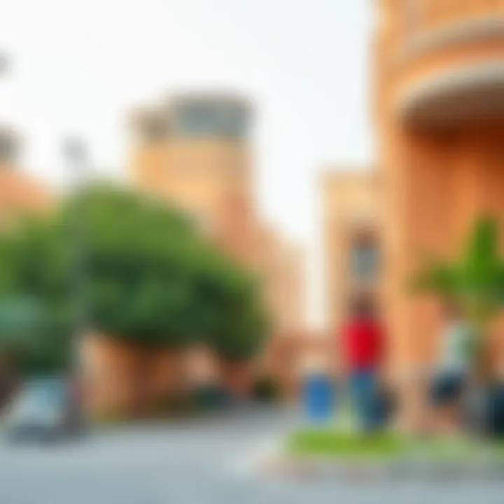 Vibrant neighborhood in Al Barsha 3