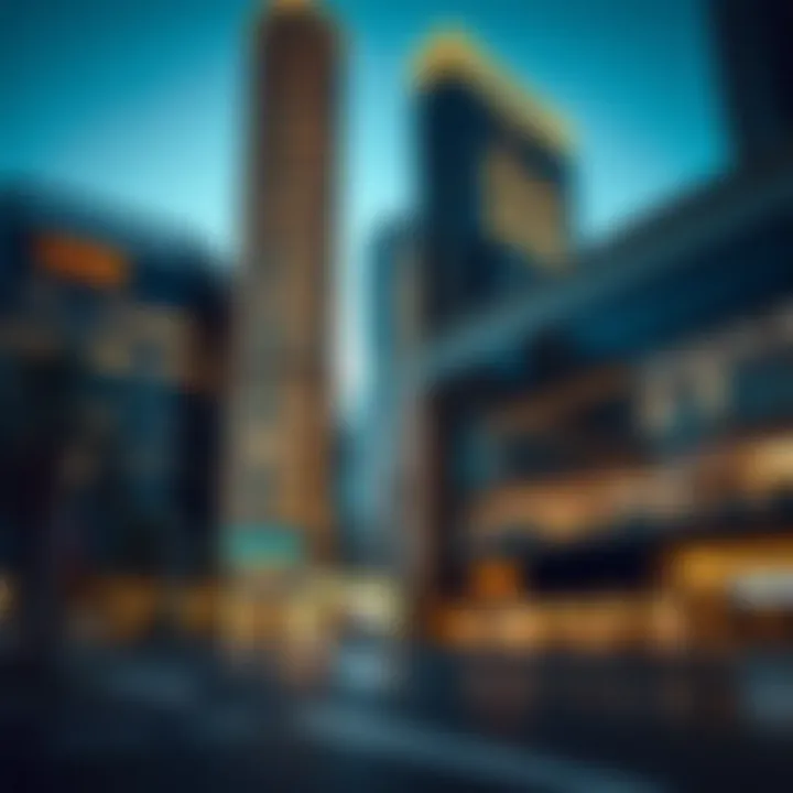 Iconic commercial development in Dubai