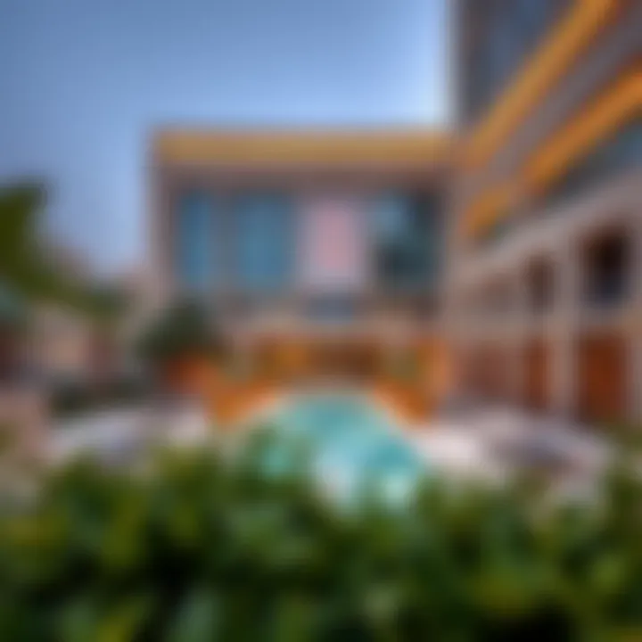 Amenities and facilities available within the Juma Al Majid Building