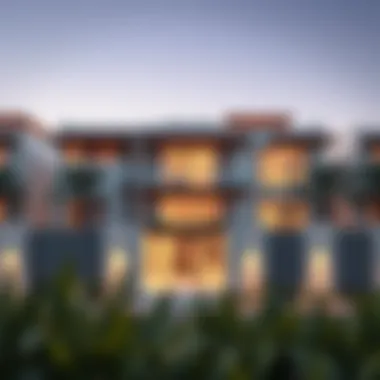 A overview of a completed residential project by Lootah Engineering.
