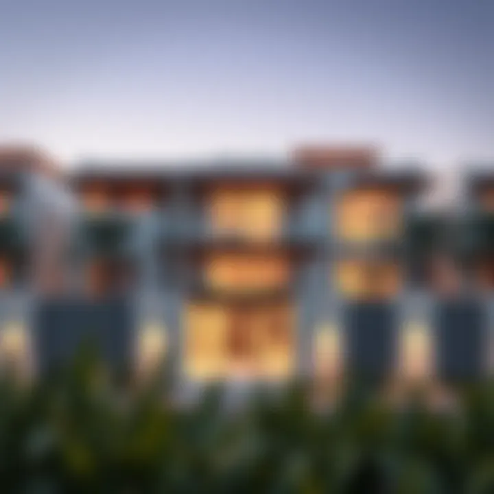 A overview of a completed residential project by Lootah Engineering.
