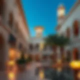 Traditional architecture of Madinat Shopping Center