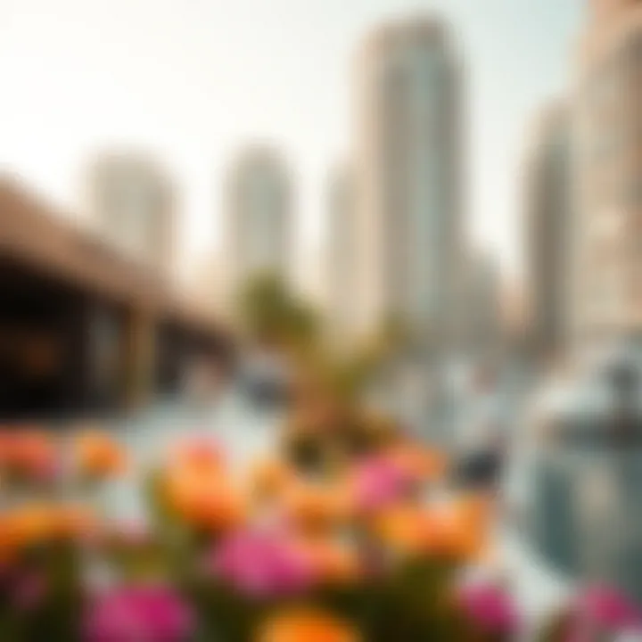 Vibrant community lifestyle surrounding Marina Suites