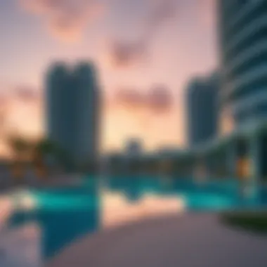 Luxury Living at Maryam Island Luxurious residential buildings on Maryam Island
