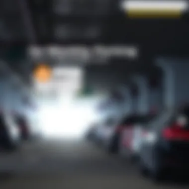 Infographic showing pricing trends for monthly parking