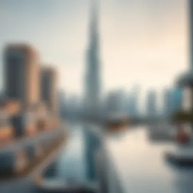 An overview of Dubai's real estate market with graphs.