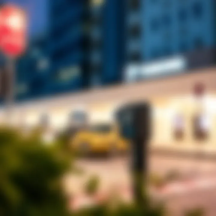 Digital payment options available for parking in Dubai