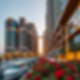 Architectural Brilliance of Marina Gate Stunning view of Marina Gate's architectural design