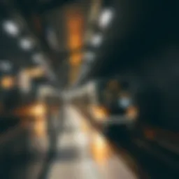 Metro train arriving at Al Safa Station