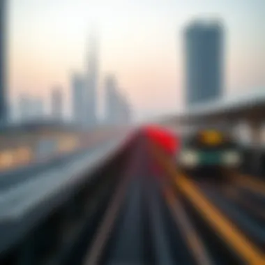 Future Expansions of Dubai Metro System Infographic illustrating future expansions of Dubai's metro system