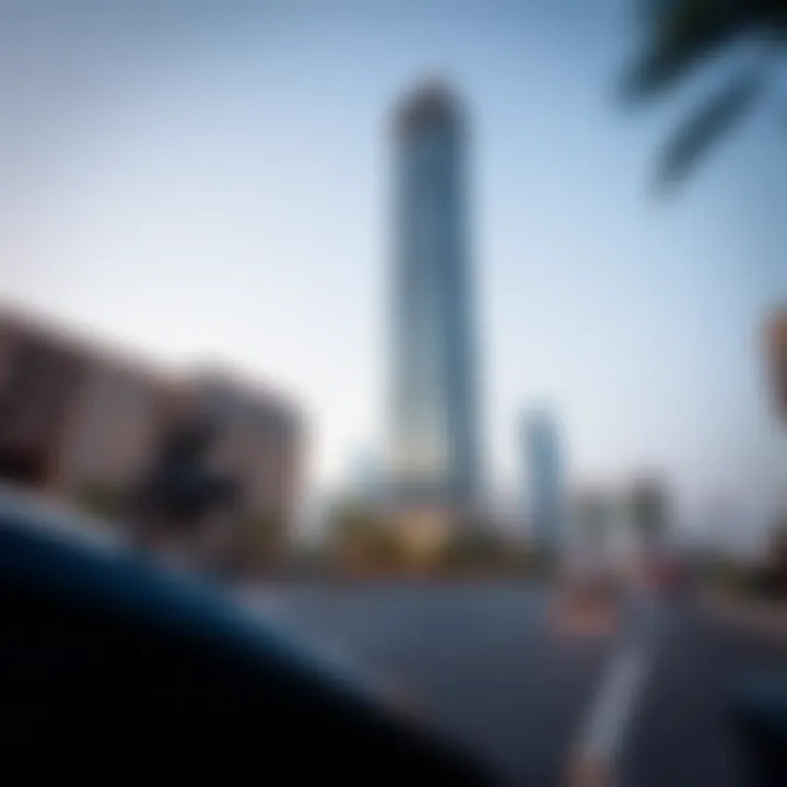 Notable Navigating to Latifa Tower on Sheikh Zayed Road