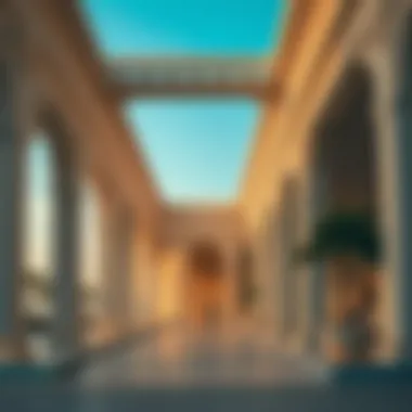 Architectural details of Pavilion structure