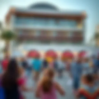 Vibrant community activities at Pavilion