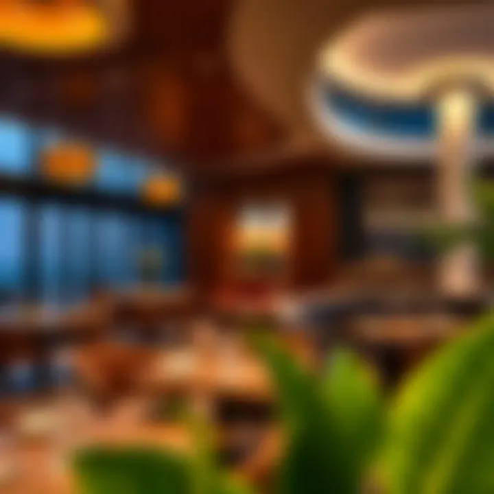 Diverse dining options at Pavilion