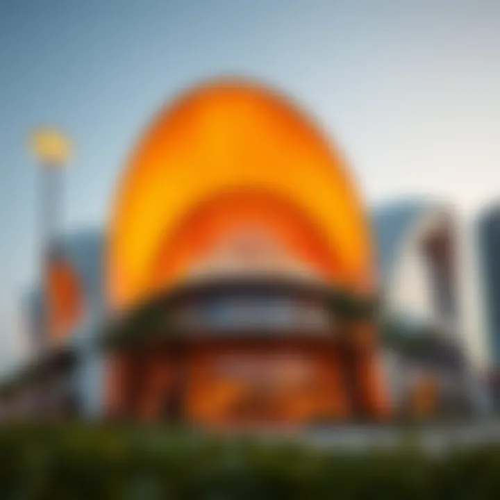 Modern architectural design of Petalz by Danube