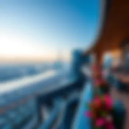 Stunning skyline view of Petalz by Danube