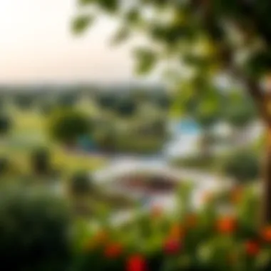 Beautiful Green Spaces and Amenities at Point West Silicon Oasis Landscape view of green spaces and amenities in Point West Silicon Oasis