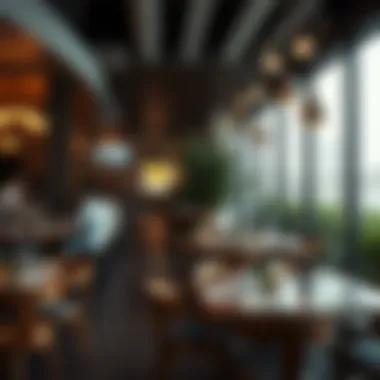 Vibrant casual dining scene in Port Rashid