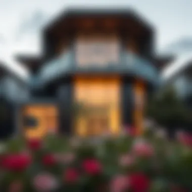 Architectural Marvel of Residence 22 Stunning exterior view of Residence 22 showcasing modern architecture