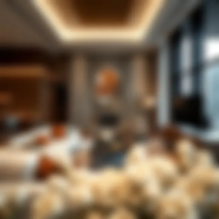 Elegant Interiors of Residence 22 Luxurious living space inside Residence 22 with high-end finishes