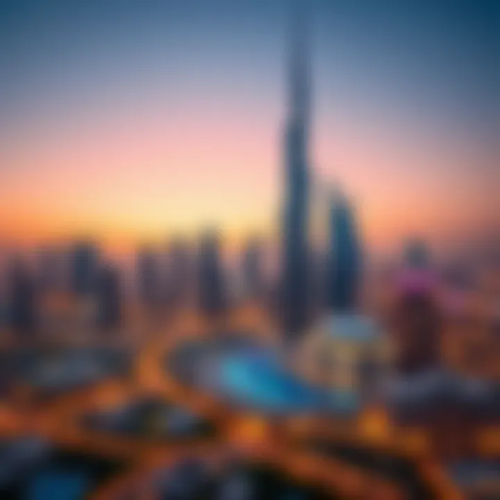 A stunning skyline view of Dubai showcasing luxury real estate.