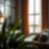 Modern studio apartment in Dubai showcasing urban living