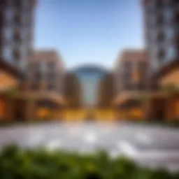 Stunning architectural facade of Talia Emaar showcasing modern design