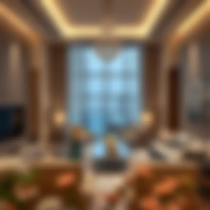 Contemporary Living Spaces in Talia Emaar Luxurious interior space illustrating contemporary living at Talia Emaar