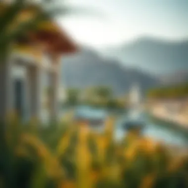 Serene Outdoor Landscape Surrounding Hatta Hotel Serene outdoor landscape surrounding Hatta Hotel