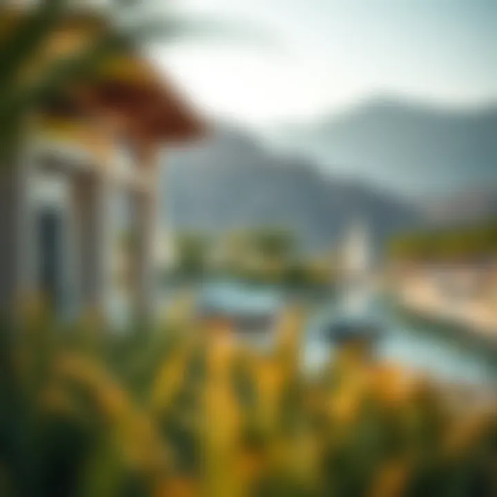 Serene Outdoor Landscape Surrounding Hatta Hotel Serene outdoor landscape surrounding Hatta Hotel