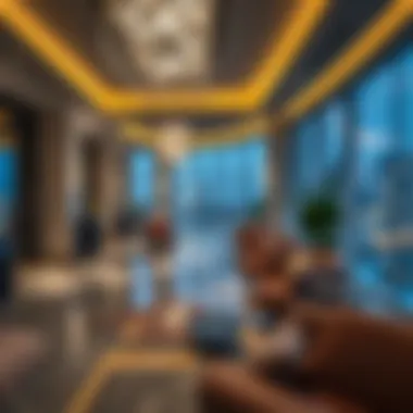 Luxurious amenities available at Capital Bay Tower B