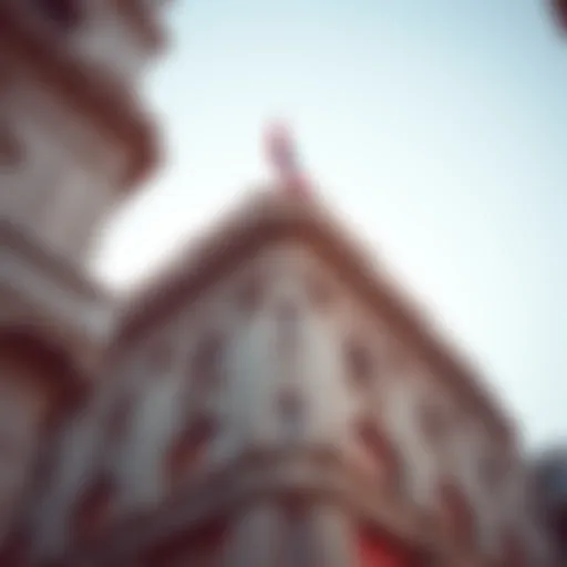 Architectural details of Wilson Building showcasing intricate design elements