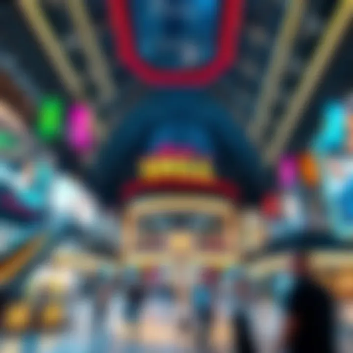 Entertainment Hub of Yas Mall Entertainment attractions within Yas Mall